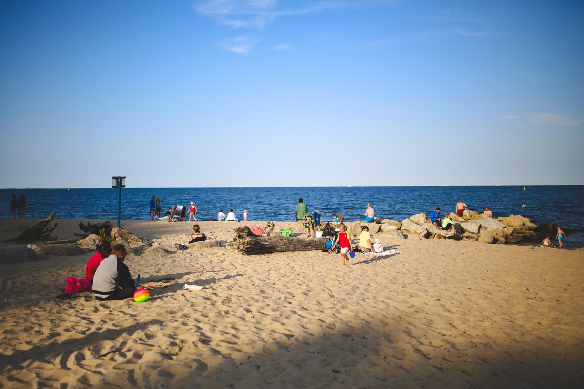 plaża w Gdyni